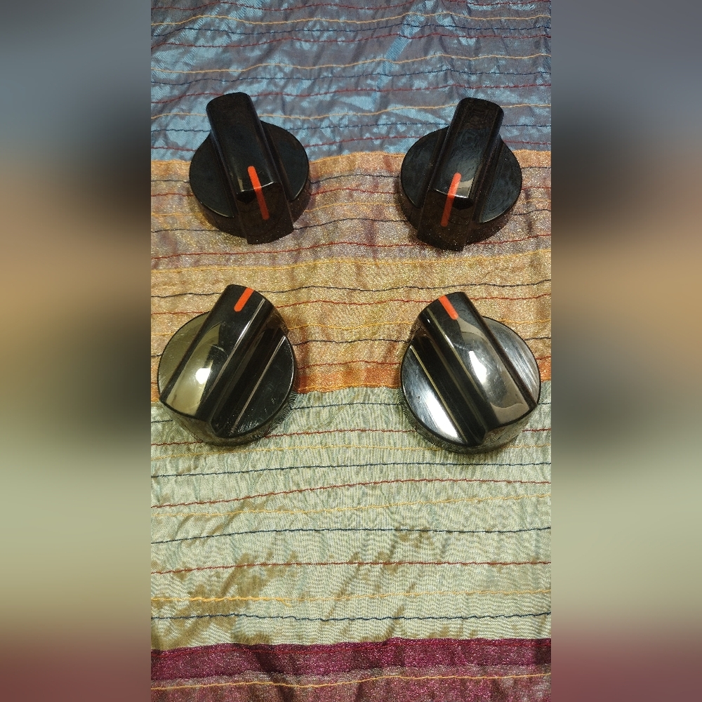 Black Frigidaire Stove Knobs ( Set Of 4 ) AO67501 KIP 5K42